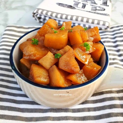 Sweet Potatoes Cubes