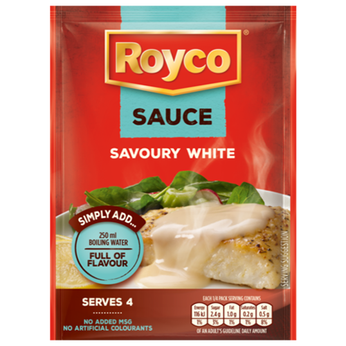 Add and go - white sauce