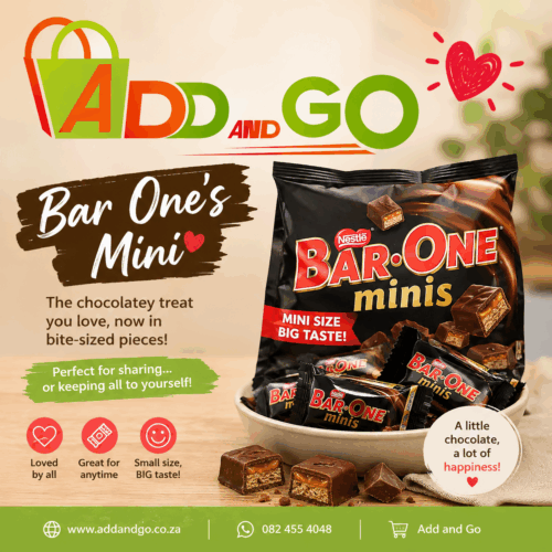 Add and go - mini bar ones