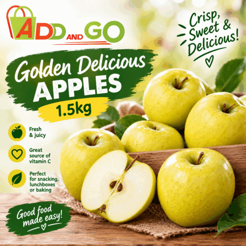 Add and go - golden delicious apples